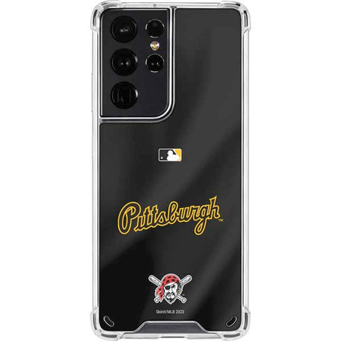MLB Pittsburgh Pirates Alternate/Away Jersey Galaxy S21 Ultra 5G Clear Case