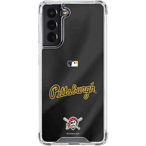 MLB Pittsburgh Pirates Alternate/Away Jersey Galaxy S22 Clear Case