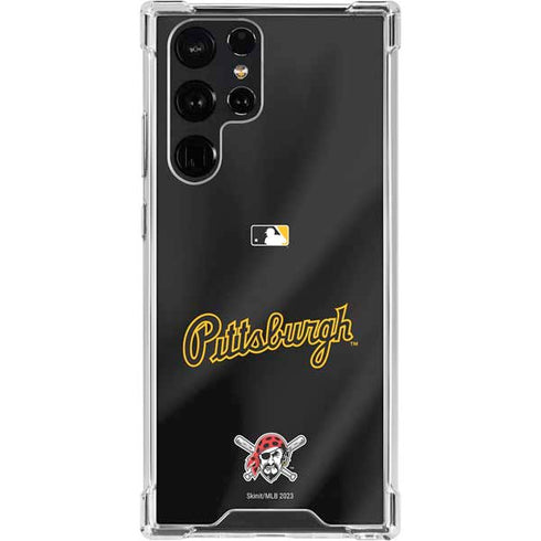 MLB Pittsburgh Pirates Alternate/Away Jersey Galaxy S22 Ultra Clear Case