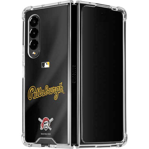 MLB Pittsburgh Pirates Alternate/Away Jersey Galaxy Z Fold4 5G Clear Case