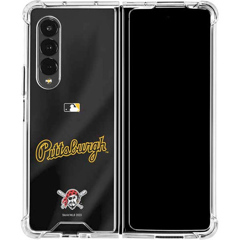 MLB Pittsburgh Pirates Alternate/Away Jersey Galaxy Z Fold4 5G Clear Case