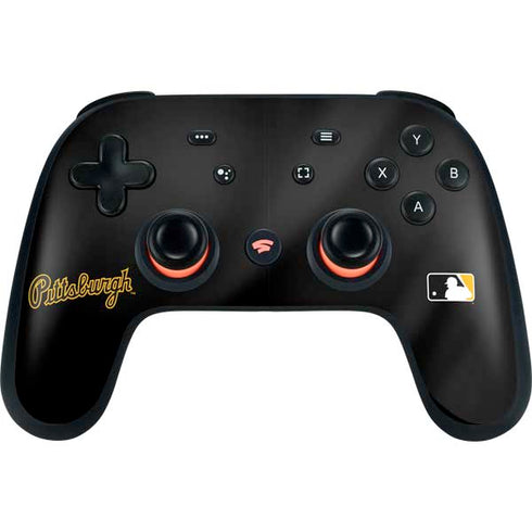 MLB Pittsburgh Pirates Alternate/Away Jersey Google Stadia Controller Skin