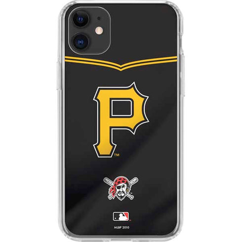 MLB Pittsburgh Pirates Alternate/Away Jersey iPhone 11 Clear Case