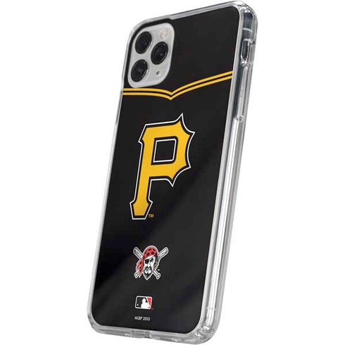 MLB Pittsburgh Pirates Alternate/Away Jersey iPhone 11 Pro Clear Case