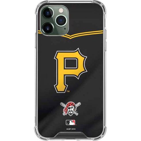 MLB Pittsburgh Pirates Alternate/Away Jersey iPhone 11 Pro Max Clear Case
