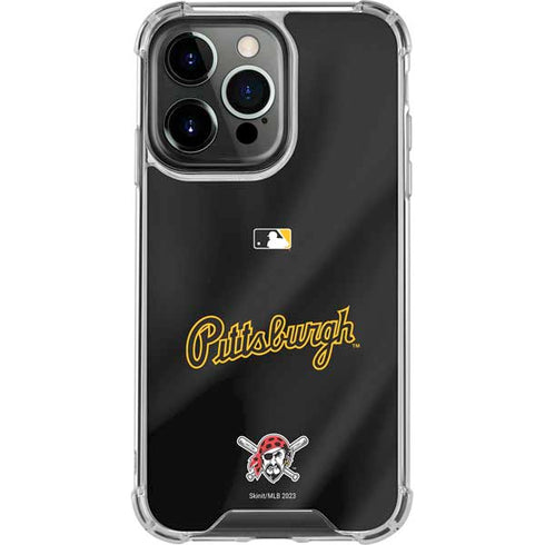 MLB Pittsburgh Pirates Alternate/Away Jersey iPhone 14 Pro Clear Case