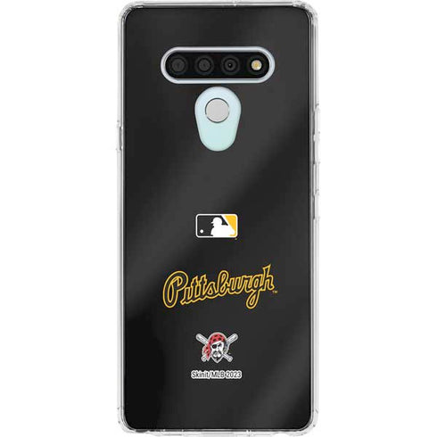 MLB Pittsburgh Pirates Alternate/Away Jersey LG Stylo 6 Clear Case