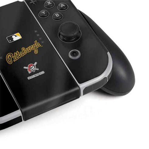 MLB Pittsburgh Pirates Alternate/Away Jersey Nintendo Switch OLED (2021) Skin