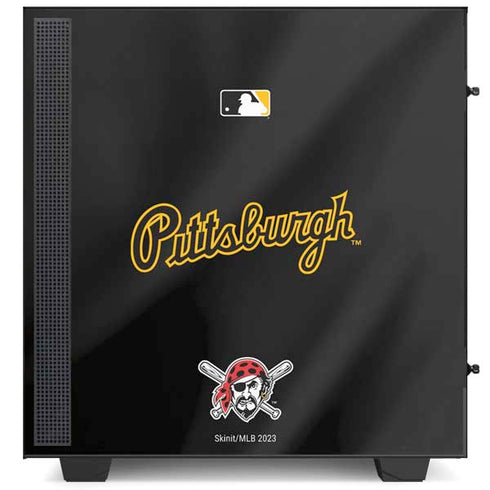 MLB Pittsburgh Pirates Alternate/Away Jersey NZXT H510 Compact ATX Mid-Tower Case Skin