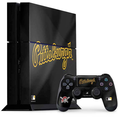 MLB Pittsburgh Pirates Alternate/Away Jersey PS4 Console and Controller Bundle Skin