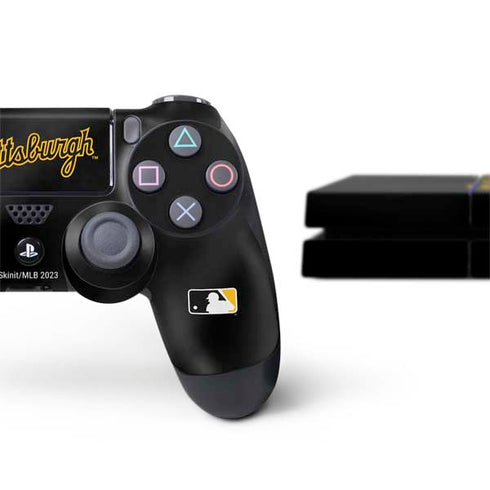 MLB Pittsburgh Pirates Alternate/Away Jersey PS4 Console and Controller Bundle Skin