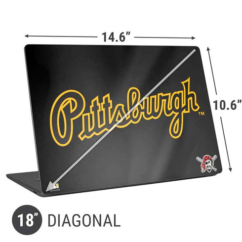 MLB Pittsburgh Pirates Alternate/Away Jersey Universal Laptop 18in (14.6 x 10.6in) Skin