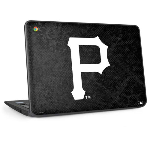 MLB Pittsburgh Pirates Dark Wash HP Chromebook Skin