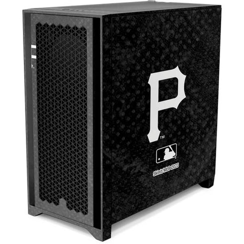 MLB Pittsburgh Pirates Dark Wash Corsair 4000D Tempered Glass Mid-Tower ATX Case Skin