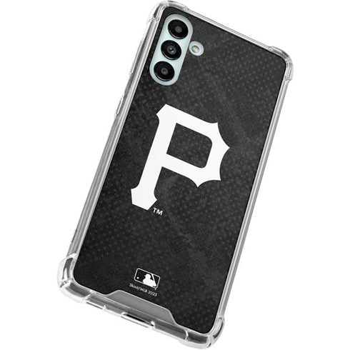 MLB Pittsburgh Pirates Dark Wash Galaxy A13 5G Clear Case