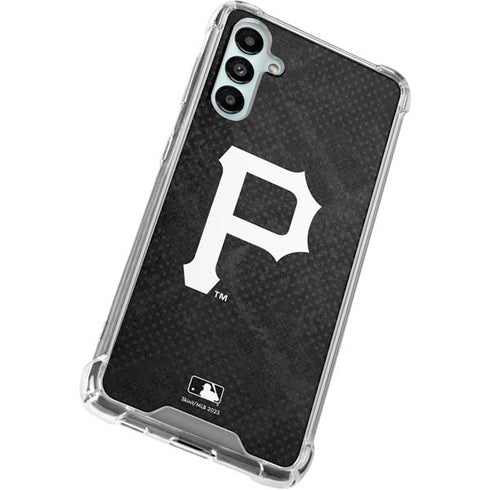 MLB Pittsburgh Pirates Dark Wash Galaxy A14 5G Clear Case