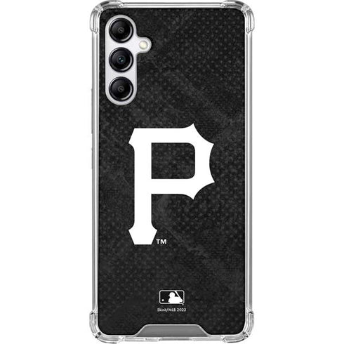MLB Pittsburgh Pirates Dark Wash Galaxy A15 5G Clear Case