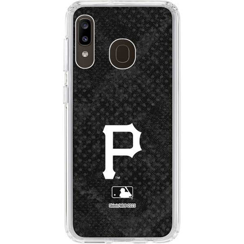 MLB Pittsburgh Pirates Dark Wash Galaxy A20 Clear Case