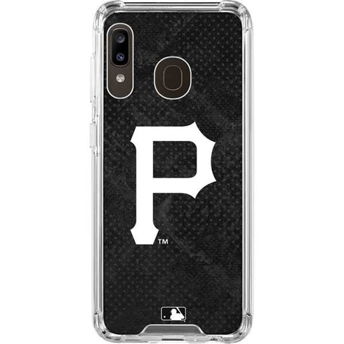 MLB Pittsburgh Pirates Dark Wash Galaxy A30 Clear Case