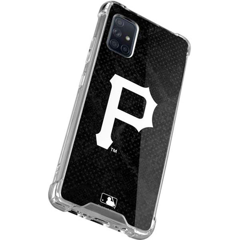 MLB Pittsburgh Pirates Dark Wash Galaxy A51 5G Clear Case