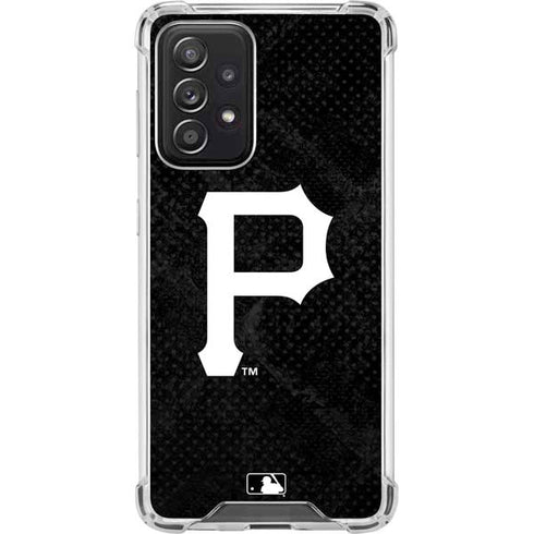 MLB Pittsburgh Pirates Dark Wash Galaxy A52 5G Clear Case