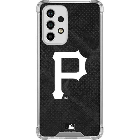 MLB Pittsburgh Pirates Dark Wash Galaxy A53 5G Clear Case