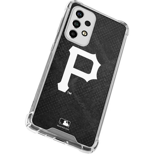 MLB Pittsburgh Pirates Dark Wash Galaxy A53 5G Clear Case