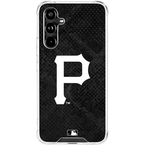 MLB Pittsburgh Pirates Dark Wash Galaxy A54 5G Clear Case