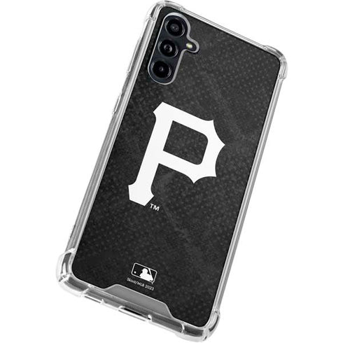 MLB Pittsburgh Pirates Dark Wash Galaxy A54 5G Clear Case