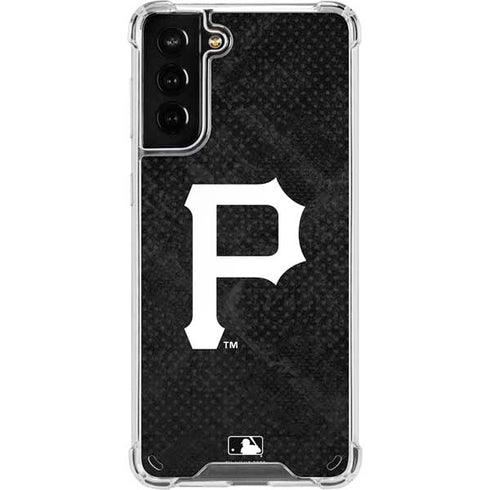 MLB Pittsburgh Pirates Dark Wash Galaxy S21 Plus 5G Clear Case