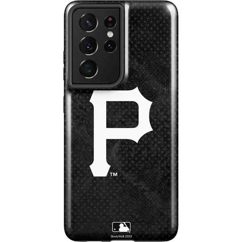 MLB Pittsburgh Pirates Dark Wash Galaxy S21 Ultra 5G Pro Case