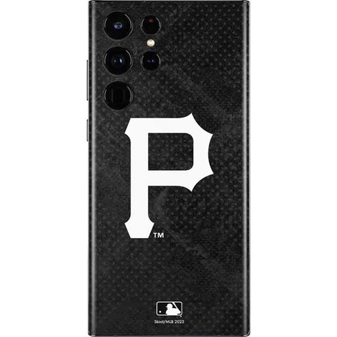 MLB Pittsburgh Pirates Dark Wash Galaxy S22 Ultra Skin