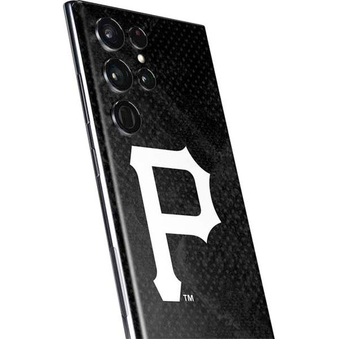 MLB Pittsburgh Pirates Dark Wash Galaxy S22 Ultra Skin