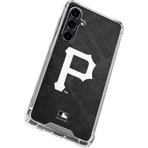 MLB Pittsburgh Pirates Dark Wash Galaxy S23 FE Clear Case