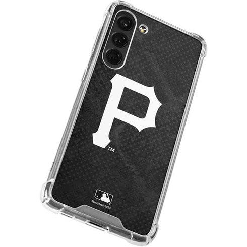 MLB Pittsburgh Pirates Dark Wash Galaxy S23 Plus Clear Case