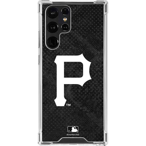 MLB Pittsburgh Pirates Dark Wash Galaxy S24 Ultra Clear Case