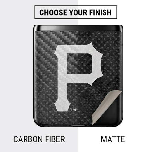 MLB Pittsburgh Pirates Dark Wash Galaxy Z Flip Skin