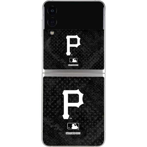 MLB Pittsburgh Pirates Dark Wash Galaxy Z Flip3 5G Skin