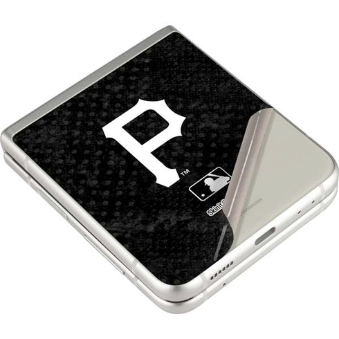 MLB Pittsburgh Pirates Dark Wash Galaxy Z Flip3 5G Skin