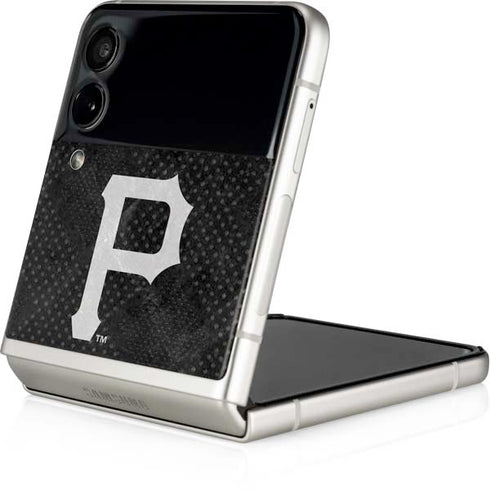 MLB Pittsburgh Pirates Dark Wash Galaxy Z Flip4 5G Skin