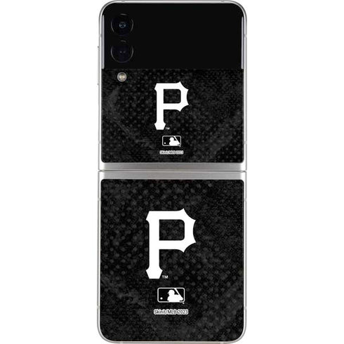 MLB Pittsburgh Pirates Dark Wash Galaxy Z Flip4 5G Skin