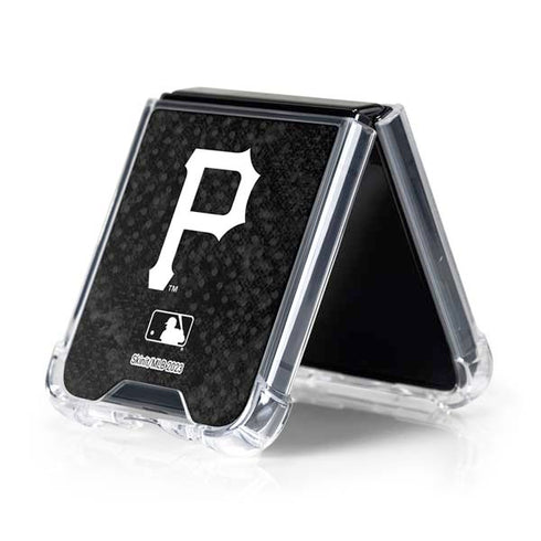 MLB Pittsburgh Pirates Dark Wash Galaxy Z Flip5 5G Clear Case