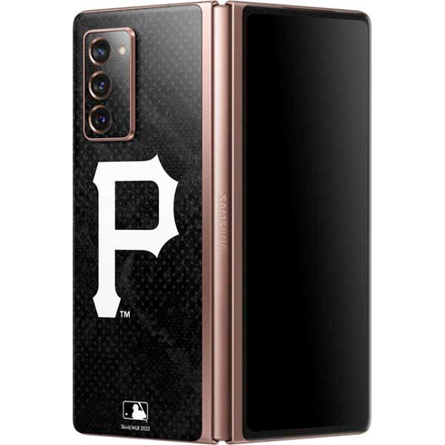 MLB Pittsburgh Pirates Dark Wash Galaxy Z Fold2 5G Skin