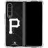 MLB Pittsburgh Pirates Dark Wash Galaxy Z Fold4 5G Clear Case