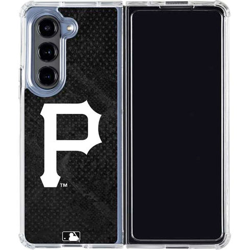 MLB Pittsburgh Pirates Dark Wash Galaxy Z Fold5 5G Clear Case