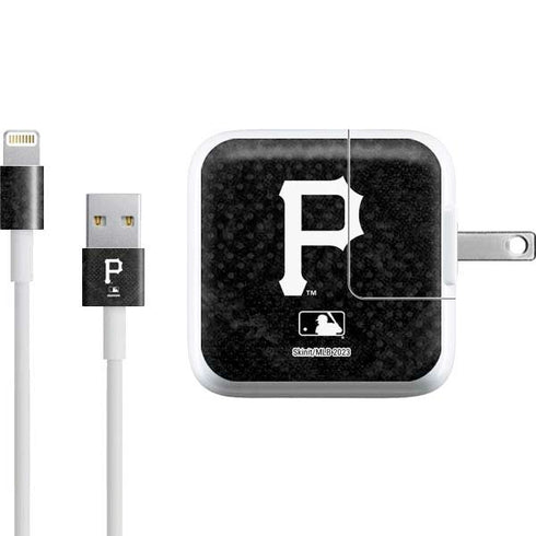 MLB Pittsburgh Pirates Dark Wash iPad Charger (10W USB) Skin