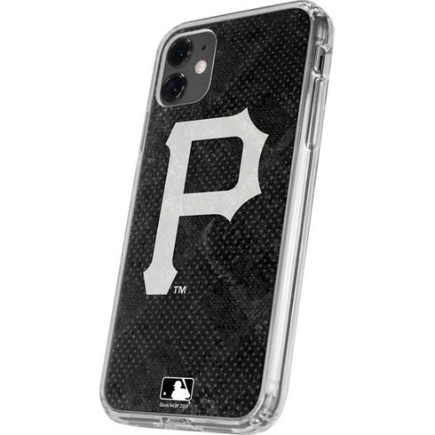 MLB Pittsburgh Pirates Dark Wash iPhone 11 Clear Case