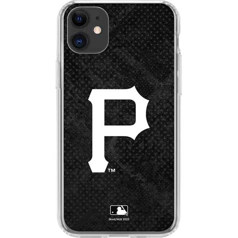 MLB Pittsburgh Pirates Dark Wash iPhone 11 Clear Case