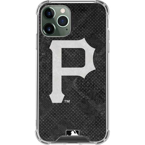 MLB Pittsburgh Pirates Dark Wash iPhone 11 Pro Max Clear Case