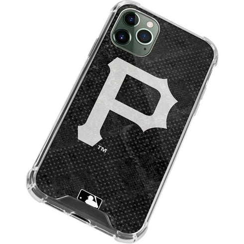 MLB Pittsburgh Pirates Dark Wash iPhone 11 Pro Max Clear Case
